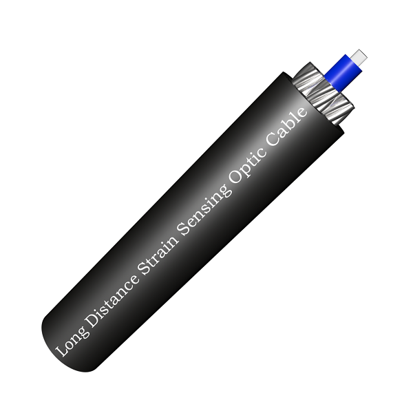 Long Distance Strain Sensing Optic Cable