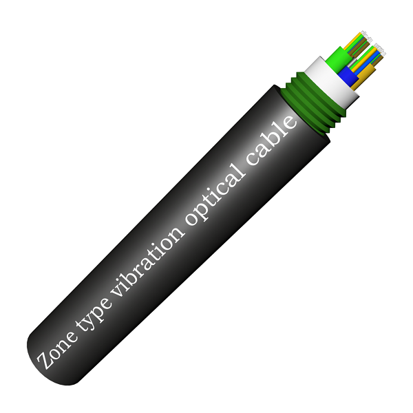 Zone type vibration optical cable