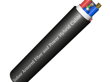 Indoor Armored Fiber and Power Hybrid Cable