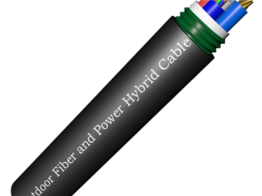 Outdoor Fiber and Power Hybrid Cable(GDTS)