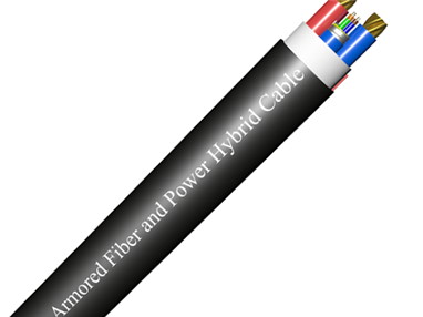 Indoor Armored Fiber and Power Hybrid Cable